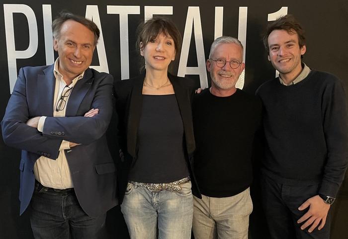 Christophe Combarieu, Virginie Lemoine, Jean-Michel Mingasson et Mathieu Wilhelm.