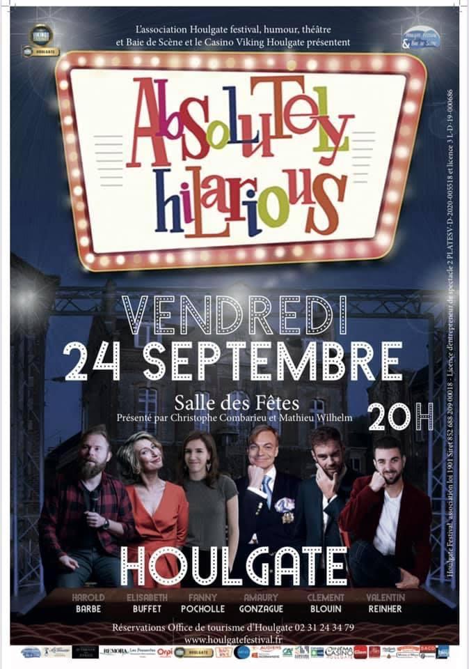 Affiche du spectacle du 24 septembre 