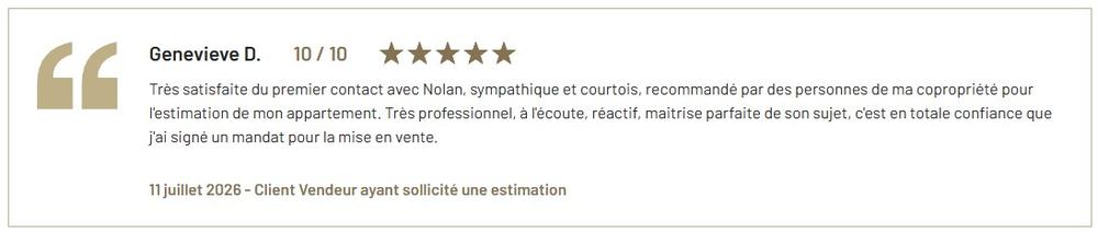 AVIS DE L AGENCE CENTURY 21 BAGOT IMMOBILIER