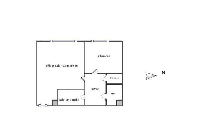 Appartement F2 à vendre - 2 pièces - 26.0 m2 - HOULGATE - 14 - BASSE-NORMANDIE - Century 21 Bagot Immobilier