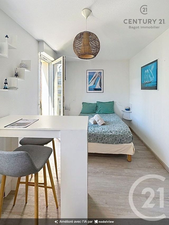 Appartement F1 à louer - 1 pièce - 20.29 m2 - CABOURG - 14 - BASSE-NORMANDIE - Century 21 Bagot Immobilier